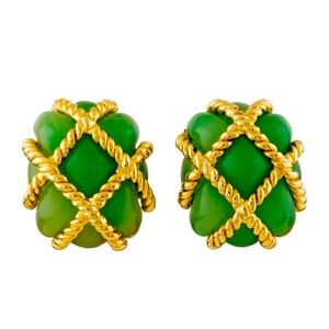 Stunning KJL vintage  earrings